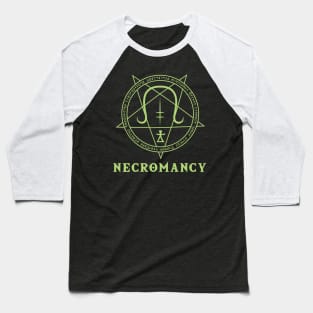 Runic School of Necromancy Baseball T-Shirt